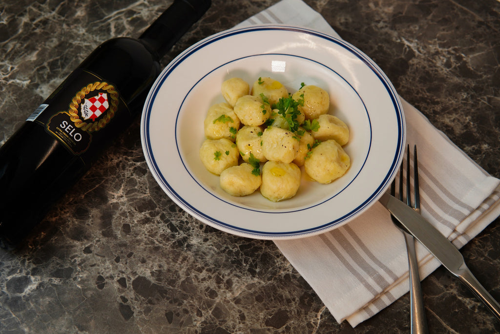 Potato Dumplings (Mlinci od Krumpira)